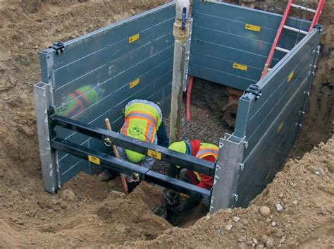 how to stack steel trench boxes|lightweight trench boxes.